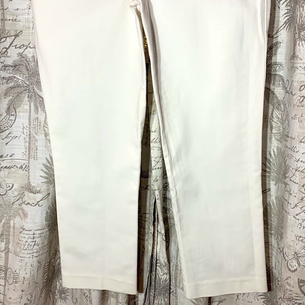CALVIN ❤️ KLEIN ❤️ White ❤️ Pants ❤️ ❤️ ❤️ Size 4 ❤️ - Picture 5 of 10